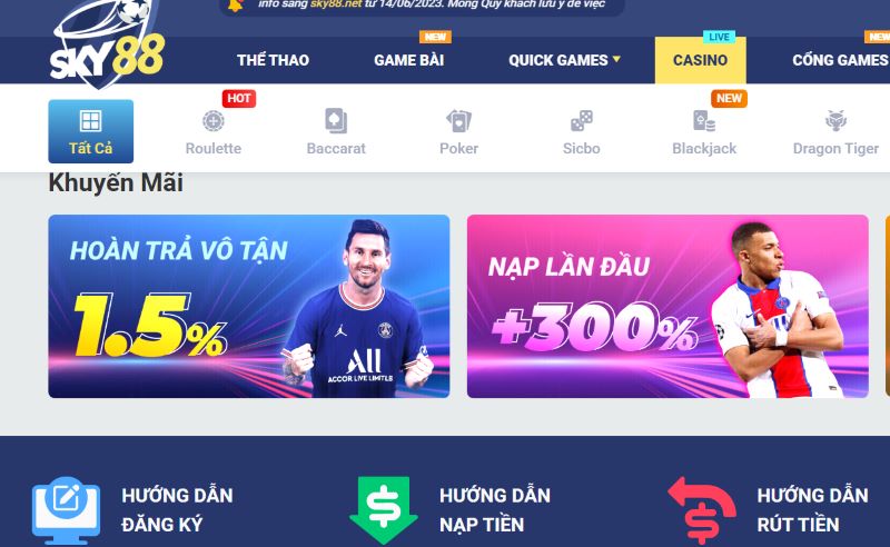 Link vào Sky88 chính thức