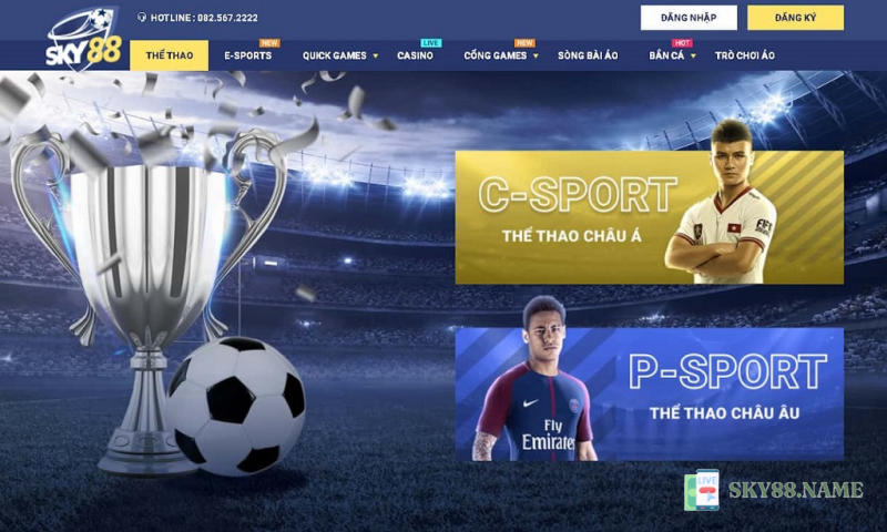 Tổng quan về C-sports Sky88