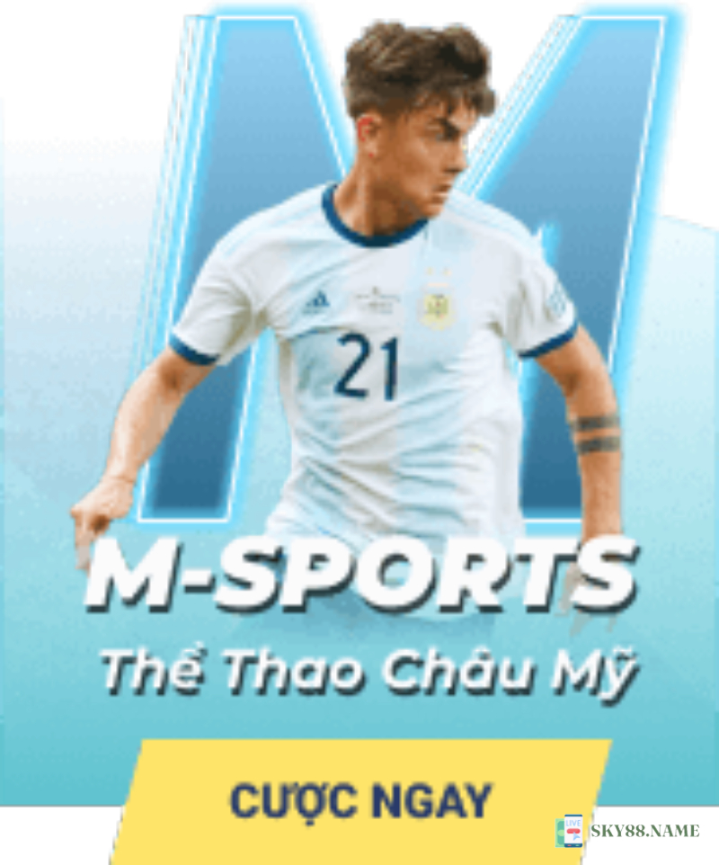 Giới thiệu sảnh thể thao M-sports Sky88