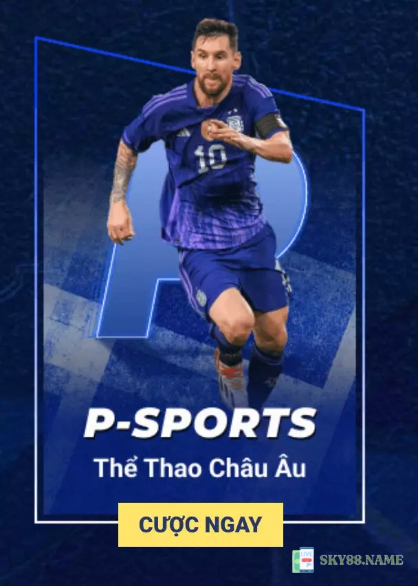 Tổng quan về sảnh P-sports Sky88